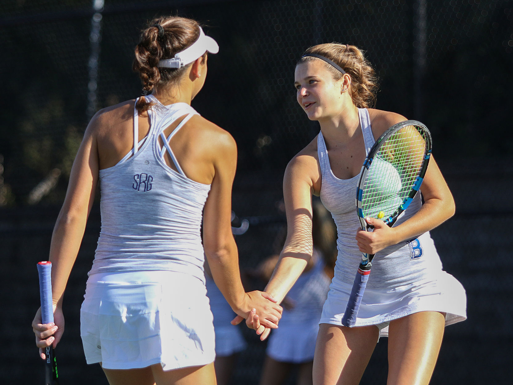 John Burroughs vs. Visitation tennis